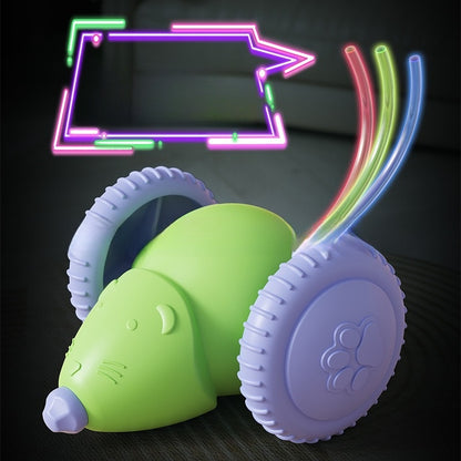 Interactive Pet Toy Ball with Adjustable Speeds