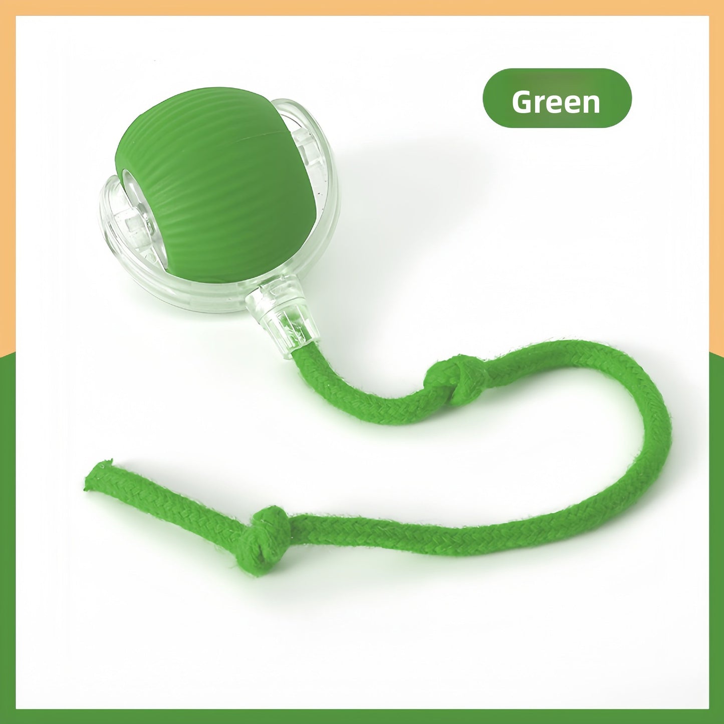 Interactive Pet Toy Ball with Adjustable Speeds